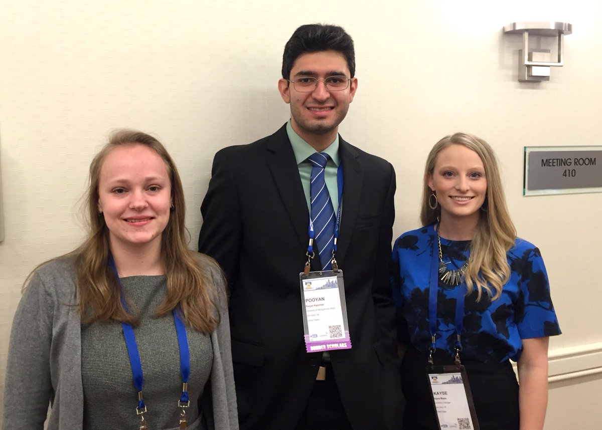 KayseMaass's tweet image. 3/3 students in our office received accolades at #informs2015! #PosterCompetition #IBMCompetition #JudithLiebman