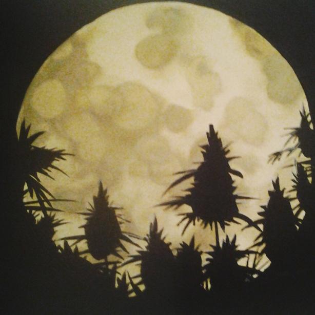 schoolofpot's tweet photo. A painting someone made for me years back. #ommp #mmj #schoolofpot https://t.co/m1eZ4fCslu