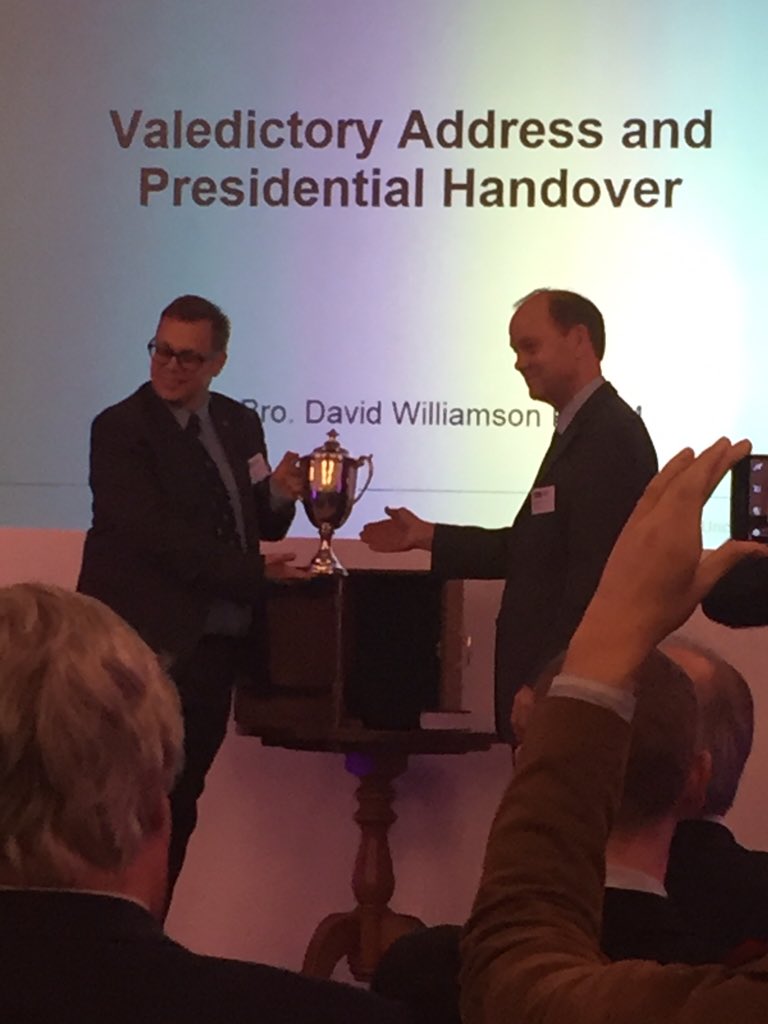 The <a href="/UGLE_UniScheme/">Universities Scheme</a> Loving Cup begins its journey <a href="/WyggestonLodge/">The Wyggeston Lodge No.3448, Leicester</a> appropriately #UniScheme2015 conference.