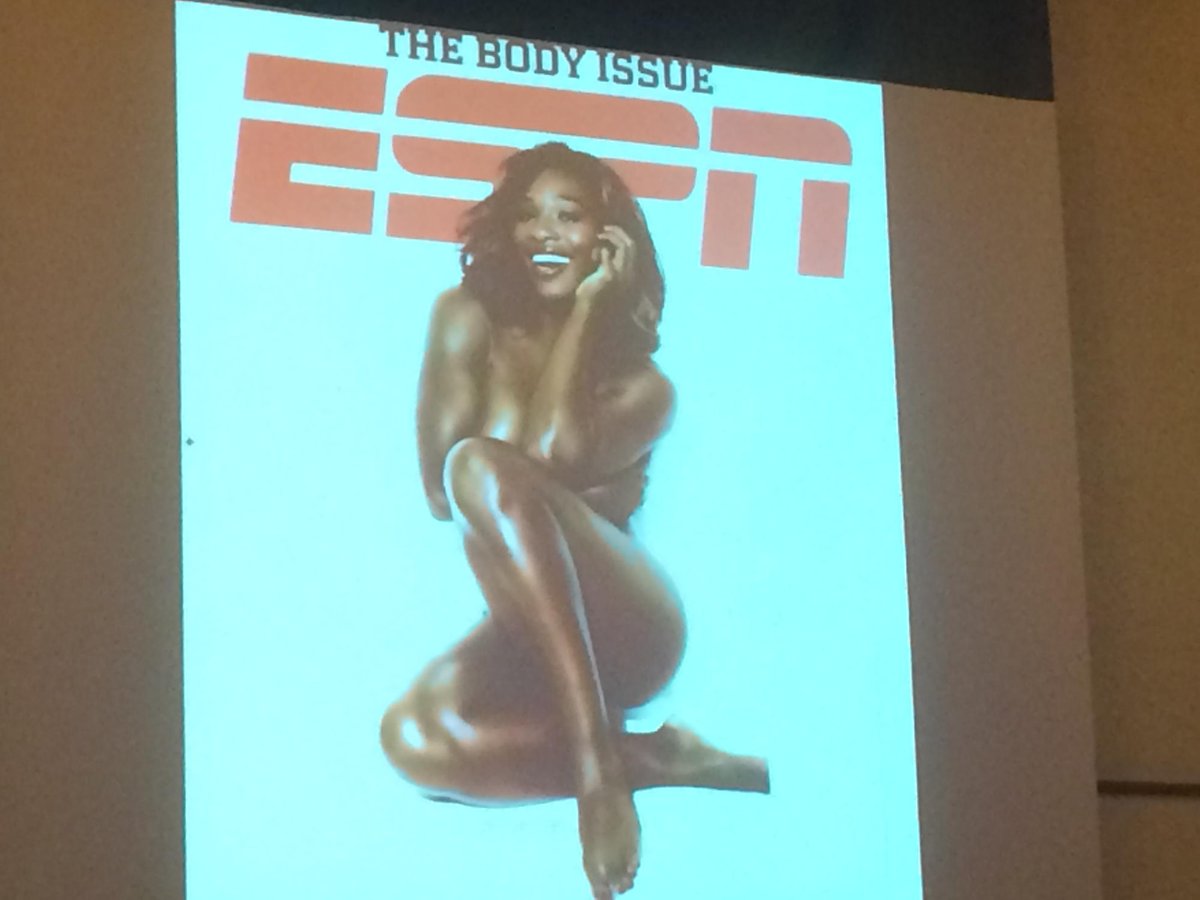 Danyel_Reiche's tweet photo. All female bodies must be valued equally, says @sbanetweiser #NASSS2015, referring to Serena Williams discrimination https://t.co/YTR3Wc4hr1