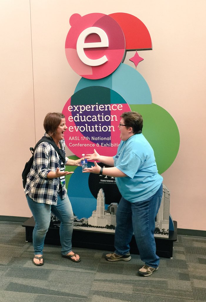 KASL_Librarians's tweet photo. A few more! 😀 #aasl15 📚 #kylchat https://t.co/RPywrLwNKz