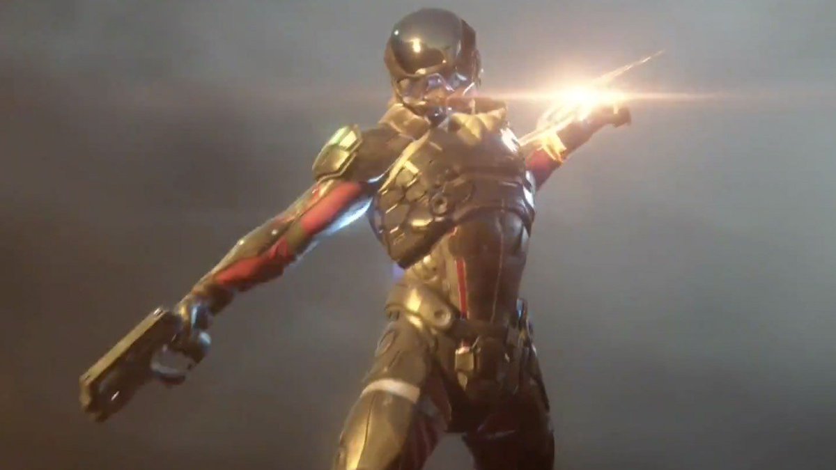 IGN's tweet photo. Check out the new teaser for @MassEffect Andromeda https://t.co/tTvWOpXKiL https://t.co/McYcKfQ7SW