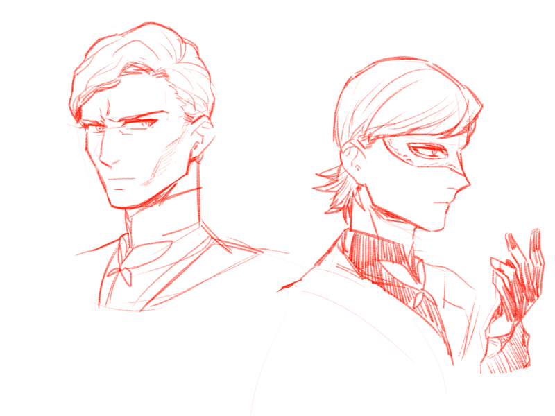 빌런부자~ ^-^)v 호크모스 존나 열심히 그렸는데 전혀 티가 안나네... #MiraculousLadybug