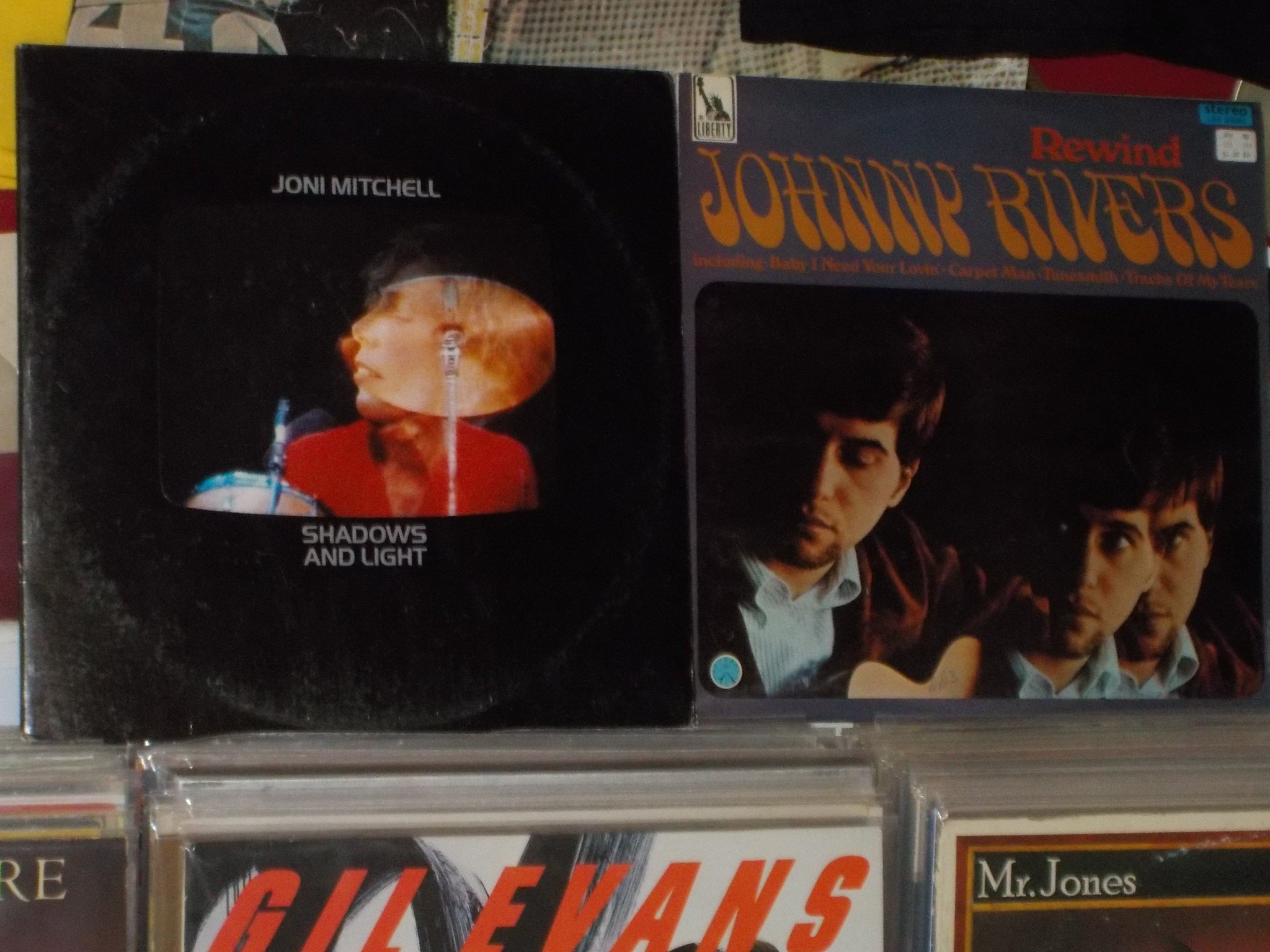 Happy Birthday to Joni Mitchell and Johnny Rivers 