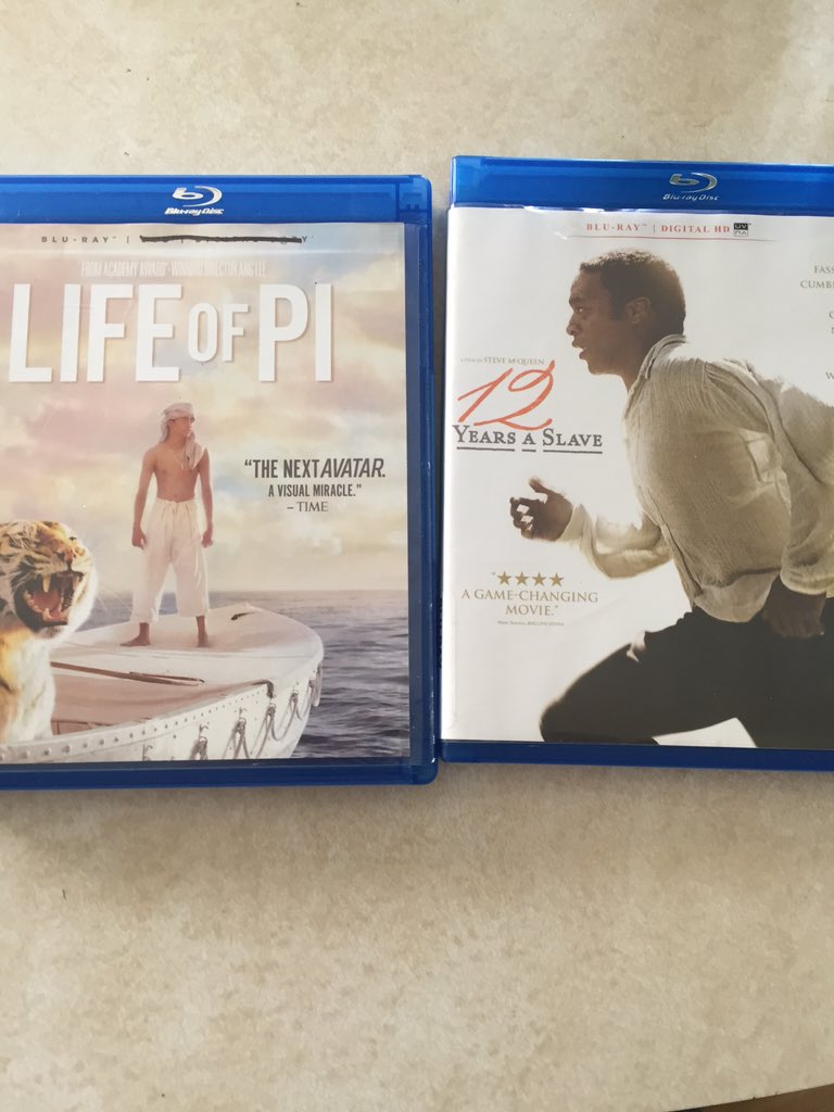 BuddyLMusic's tweet photo. Just watched @12YearsASlaveUK and #lifeofPi within the last 24hrs. Have to say I am quite amazed #movies #filmlesson https://t.co/fhLjnGlVVt