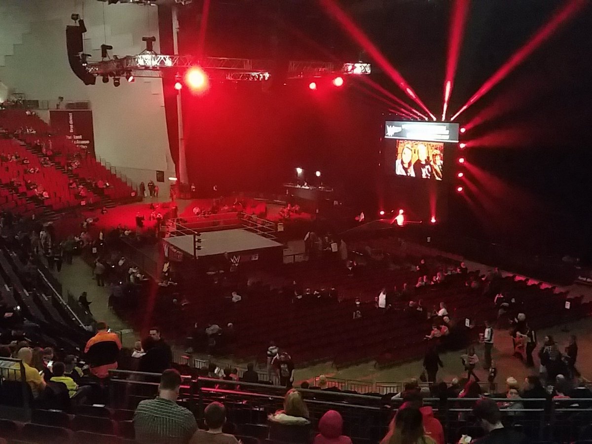 Here and ready for the action  #WWELeeds