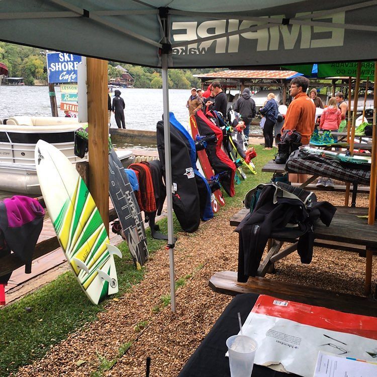 actiontravel_'s tweet photo. by collegewakeboarding https://t.co/3pZ9CBlm0b, The line up. #boardsfordays #skishorescafe… https://t.co/4239k81Xja https://t.co/S4FZD5G3fo