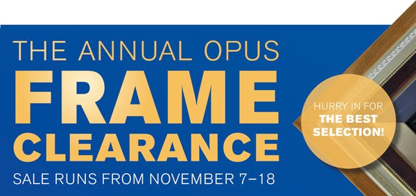 OpusArtSupplies's tweet photo. Our frame sale begins TODAY with 25-40% off SOLO, BOD Wide, Keats, &amp; Texada. https://t.co/zxnwWS0IIt #putaframeonit! https://t.co/R6WvV7RkaF