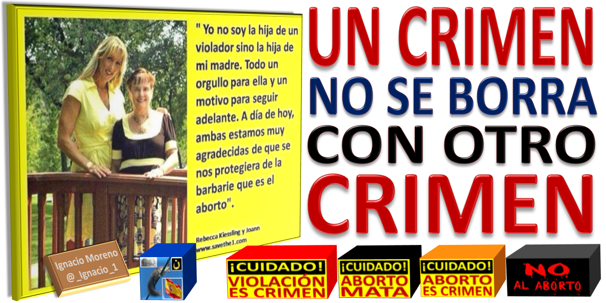 _Ignacio_1_'s tweet photo. Con #aborto no borras la violación ni #castigas al violador
@moonshadow2405¿#7NFeminista
conoces a @RebeccaKiesslin? https://t.co/UFT4HaK33V