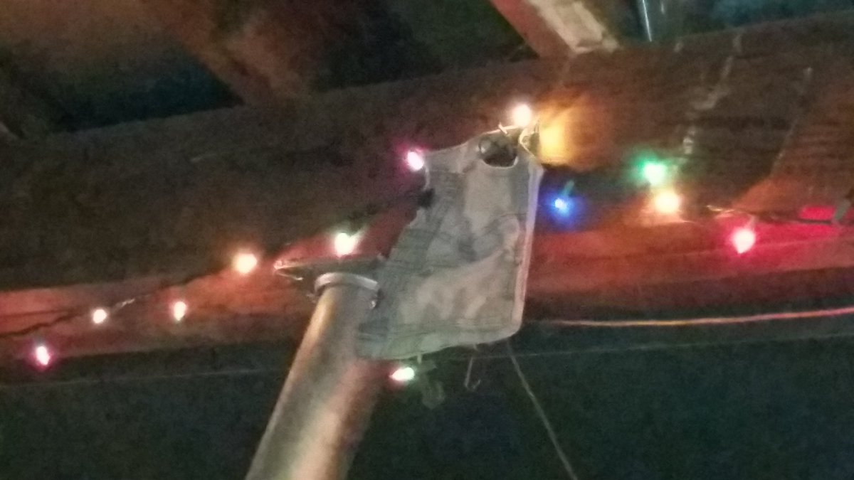 Resin_Head_420's tweet photo. My buddy ripped my brothers pocket off of his shorts and hung it like a trophy hahaha https://t.co/T1D2Tkin6Q