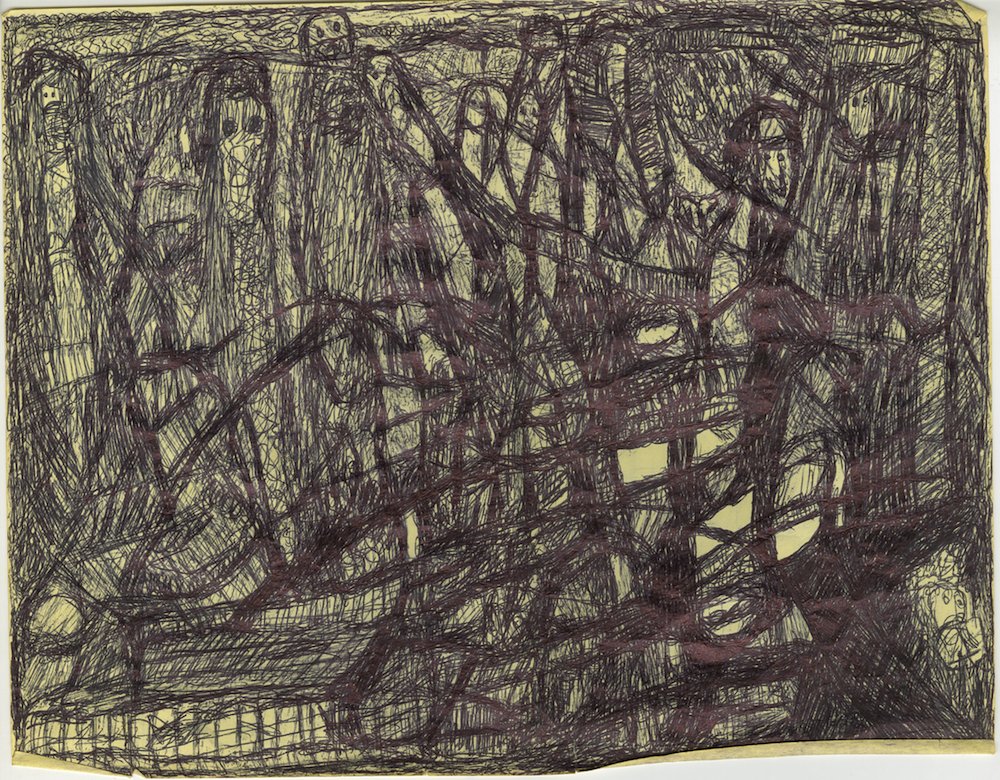 brookpete's tweet photo. These Prisoner's Near-Opaque Pen Drawings Mirror the Horrors of Solitary Confinement: https://t.co/edGq3SHzg2 https://t.co/dbpqtsIqEM