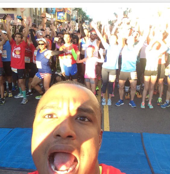 The RunMC tweet media