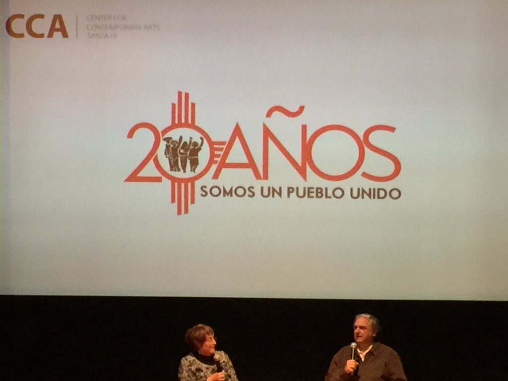 harryandavis's tweet photo. Met Gregory Nava, director of El Norte today @ccasantafe!! https://t.co/UCEmkRWLaZ