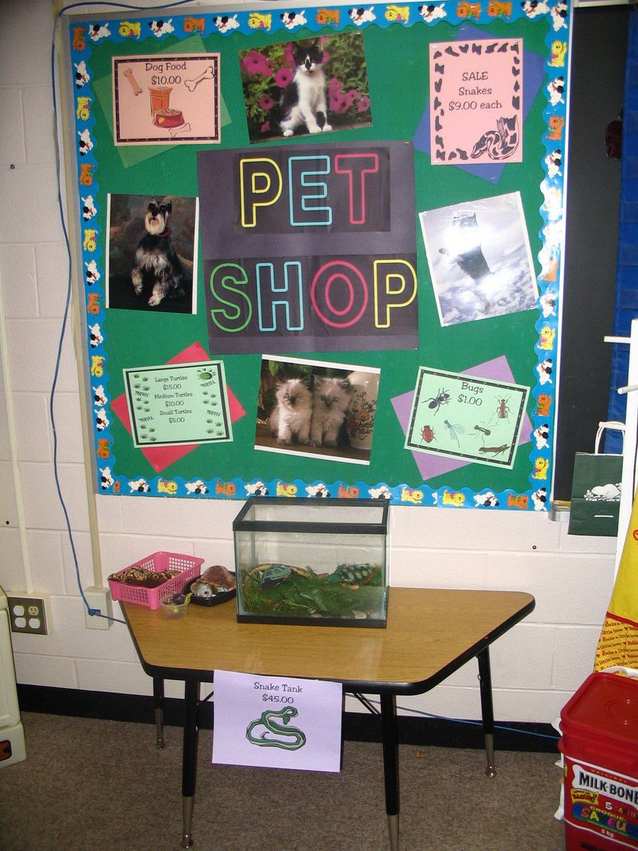 kristy_522's tweet image. Pet shop #DramaticPlayCentre, pet #filefoldergames &amp;amp; several #pet inspired #art projects! #themebased #kinderchat