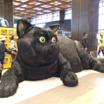 見てビックリ‼️な巨大クロネコが仙台に登場!