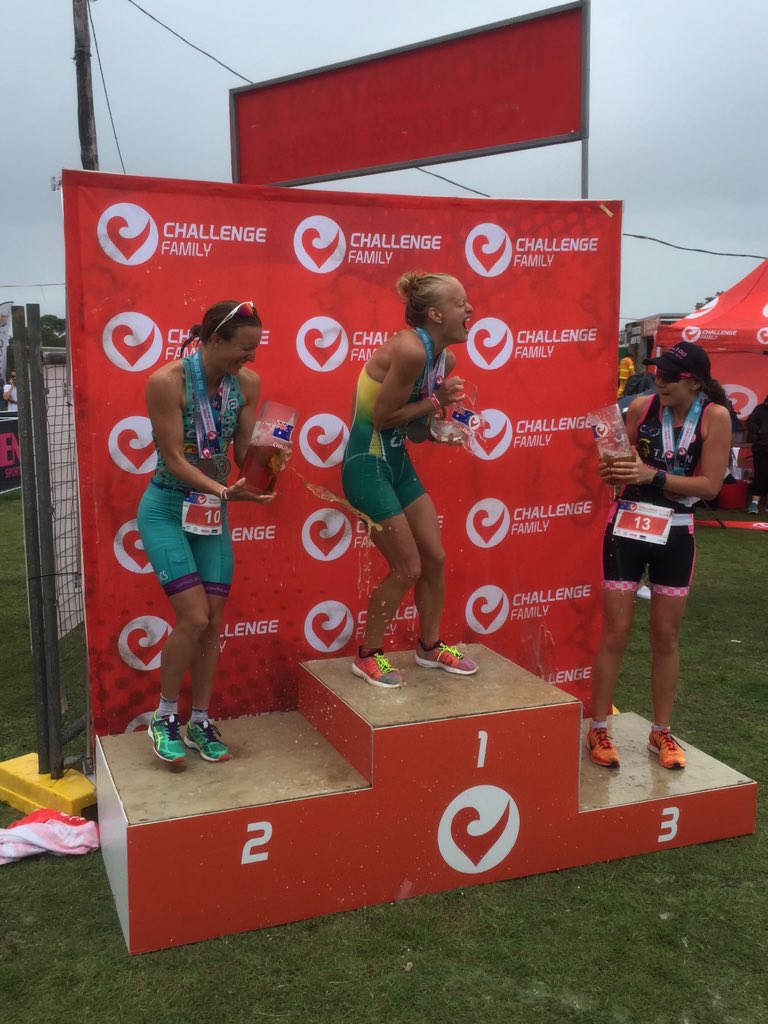 Challenge_AUS's tweet photo. Good times on the podium https://t.co/qtULfs1SAk
