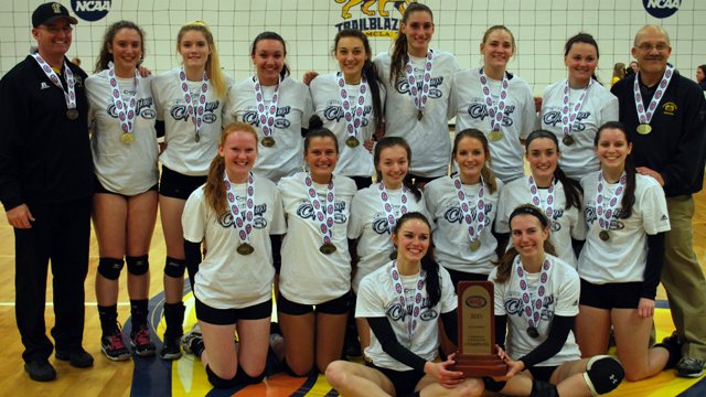 mascacsports's tweet image. .@FSURams claim the 2015 #MASCAC VB Tourney title to earn spot in the NCAA Tournament bit.ly/1GQjWhD #d3vb