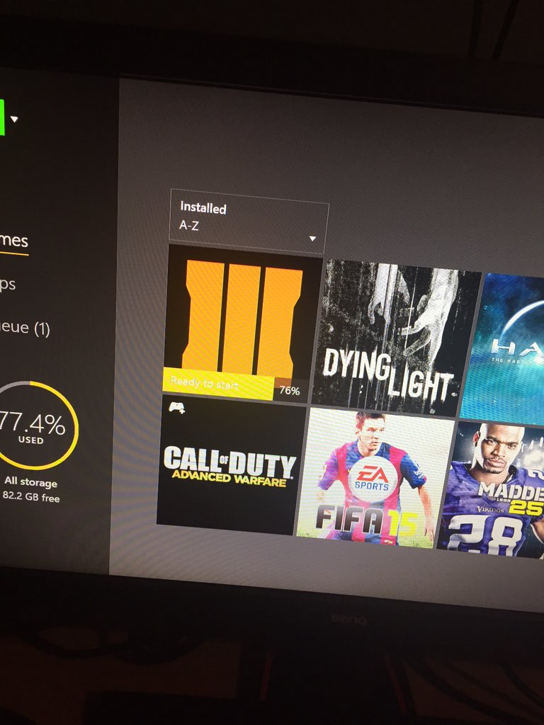 Abruption_NS5's tweet photo. @Xbox I've been downloading this game for 6 hours now... Please help me or explain why this is happening https://t.co/7NPdthigQL