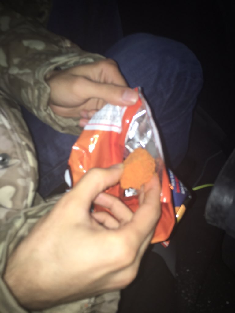 icanisofficial's tweet photo. @Doritos just to let you he has been feeling sick after that and also throwing up i think he's dying. https://t.co/r2Nat7q4RG