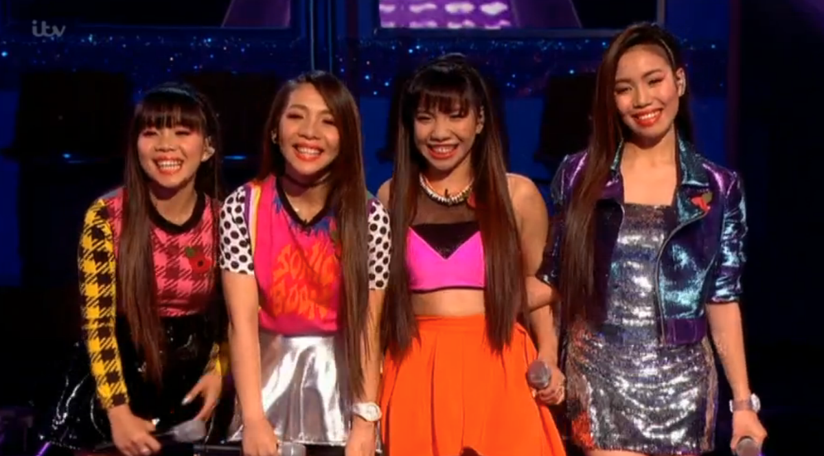 ITV's tweet photo. Yes @4thImpactMusic you are the sound of the underground #XFactor https://t.co/Ibf4awq7uJ