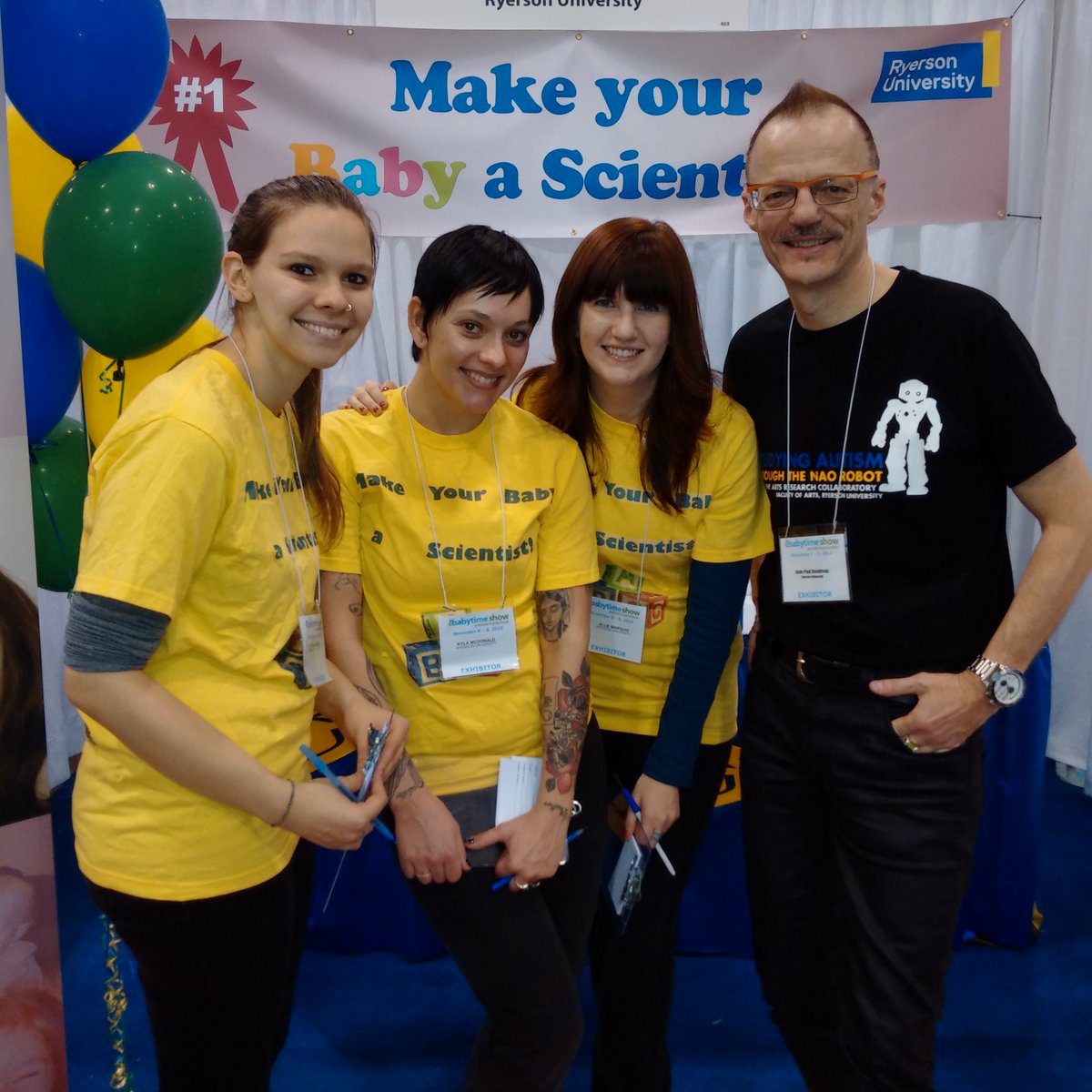 Boudreau_Ideas's tweet photo. Live @BabyTimeShows Toronto wt our awesome @ryersonu research team | #GoEdge @RyersonResearch | #InfantScience NOW! https://t.co/CTV5By3Neo