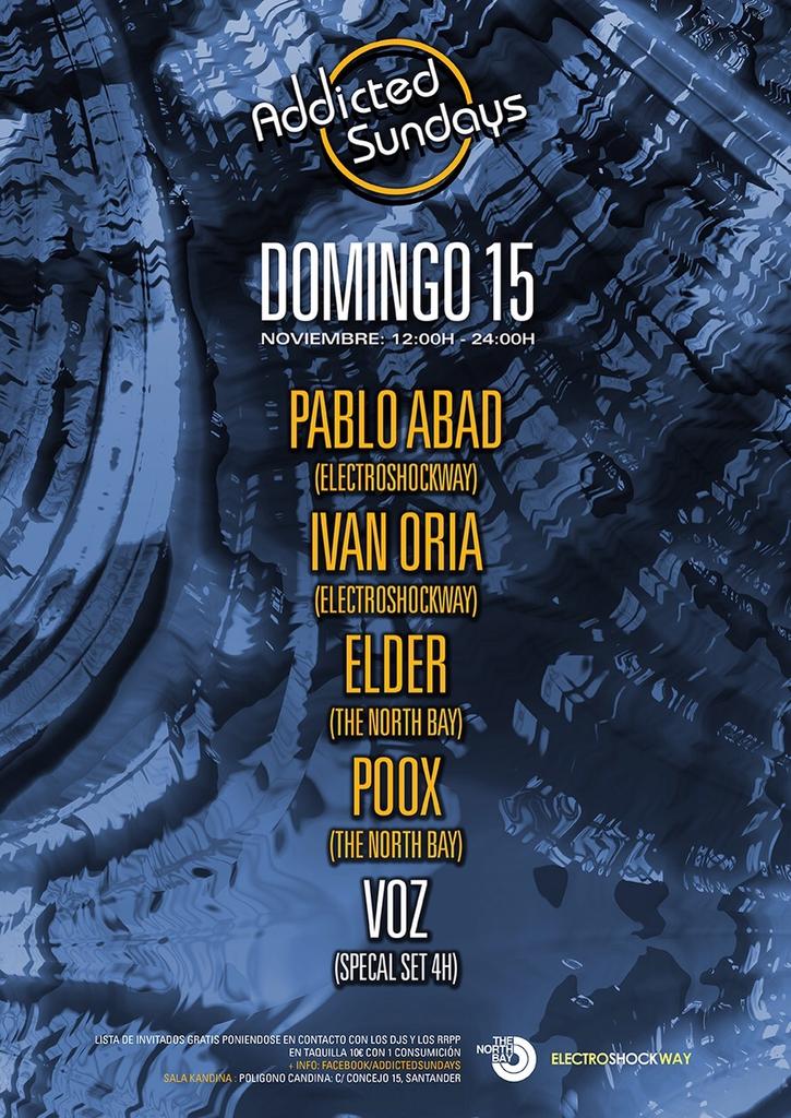 CapraEntradasOS's tweet photo. #ADDICTED #SUNDAYS NOVIEMBRE'15
@deejayvoz @TheNorthBay @Electroshockway
12 Horas de Música NON-STOP
#MuchoBaile https://t.co/9VCtDde9Jd