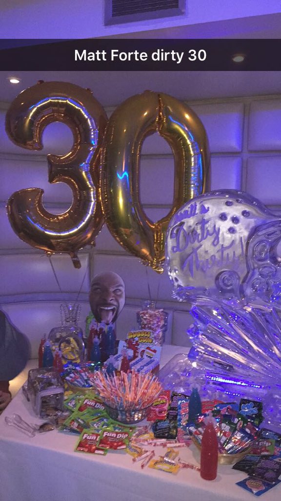 1stDraftPickB's tweet image. Had so much fun last night!  #MattForteDirty30