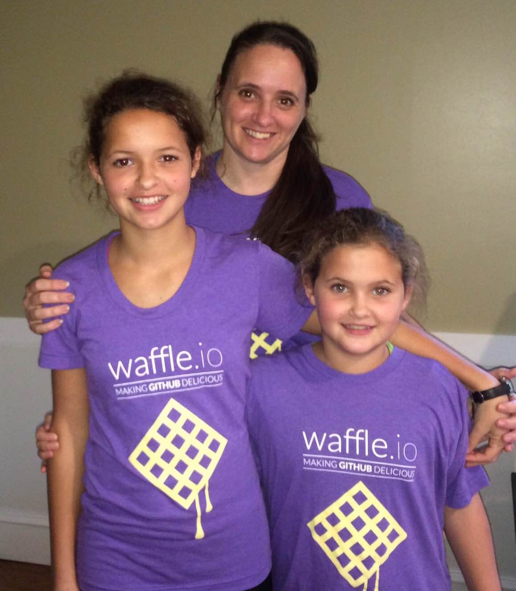 mikirez's tweet photo. Taught the girls Git today.Made a Waffle board.  https://t.co/2ONLCzapA4 Tons of fun. @github  @waffleio https://t.co/tPPeb9aPRB