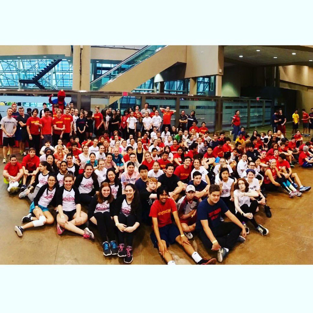 #unitedway NSS students and teachers climbed the C.N. Tower today!