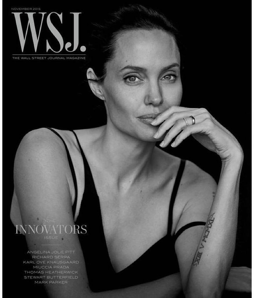 astrolenico's tweet photo. WSJ cover: Angelina Jolie by Peter Lindbergh #peterlindbergh #praquemAMAmoda #BLOGAZINE #a… https://t.co/jC8kl2T5Q5 https://t.co/PhZIgK5Vvu