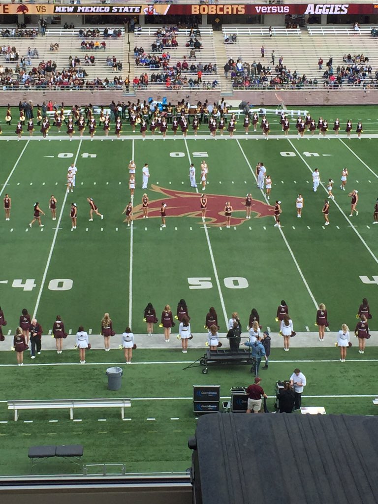KyleS_KTSW's tweet photo. #NMSUvsTXST https://t.co/pjhg3qk7mb