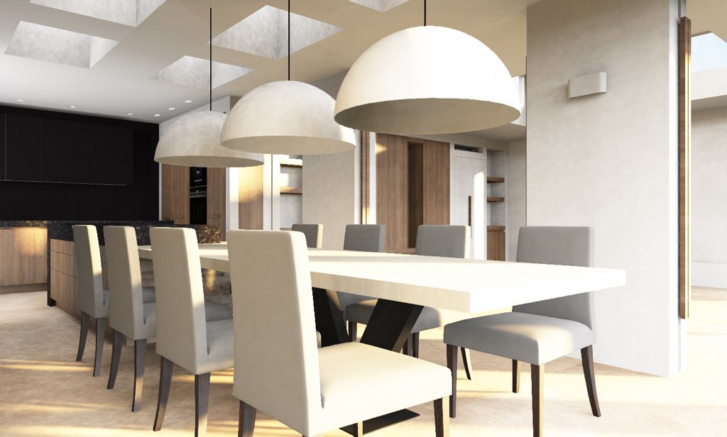 MaccDesign's tweet photo. Bijzondere plafonds met #daglicht, veel mooie en unieke details en een top #maatwerk #keuken https://t.co/xTP8FgNNwg