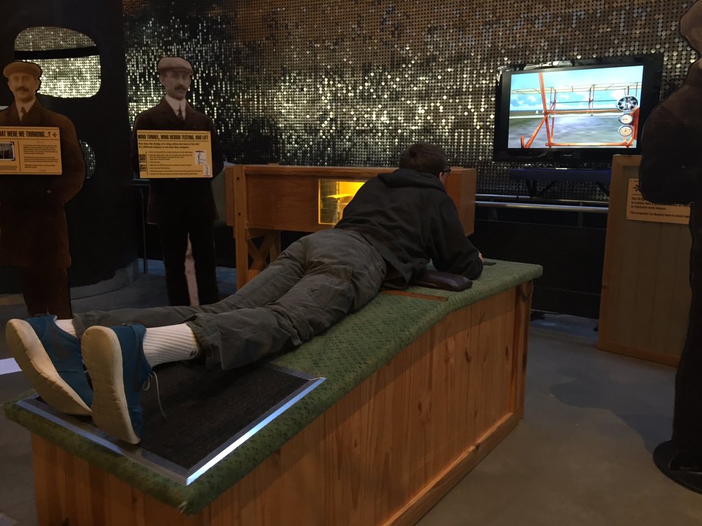kasteele0's tweet photo. @stubblefield891 testing flight simulators @DiscoverAtEP #MuseumHop https://t.co/7JhpioJTth