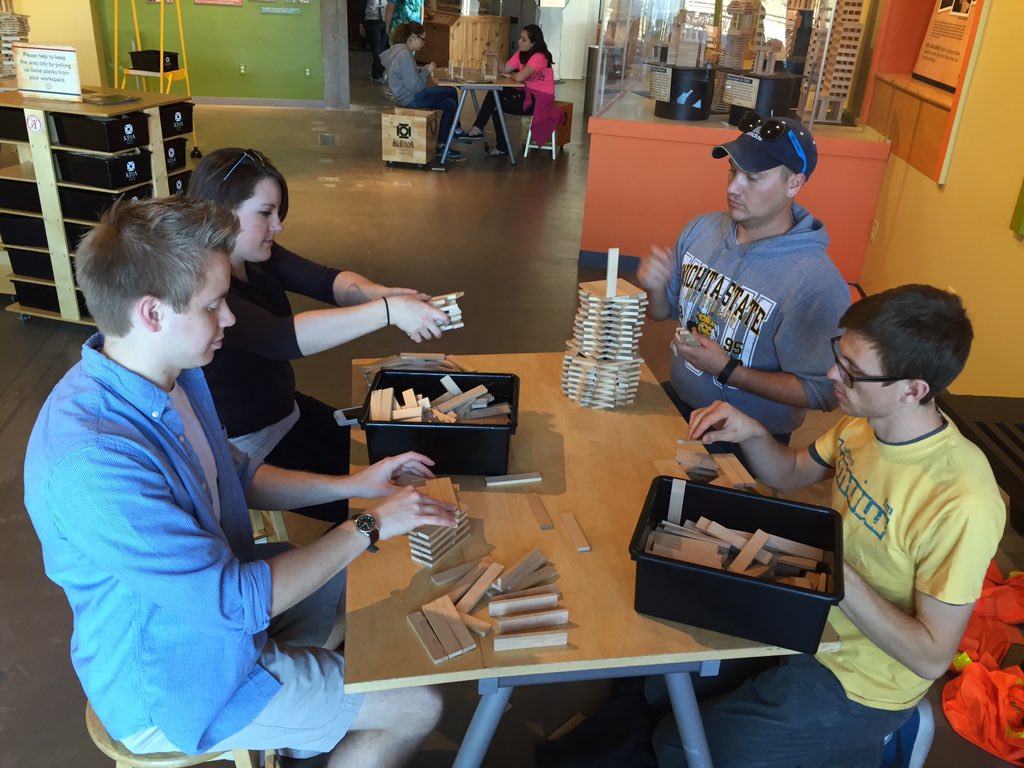 kasteele0's tweet photo. @DiscoverAtEP fun! #MuseumHop @KMUW @stubblefield891 https://t.co/figilw3dFx