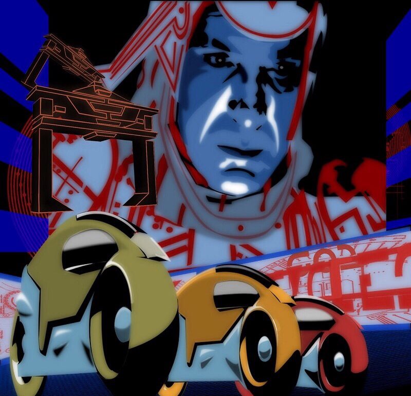 TransAm_Paul's tweet photo. It's SARKturday! Time for your Standard Sub-standard training. #Sark #Tron #SaveTron3 #WarriorElite #GridTraining https://t.co/YcOuhFNnCC