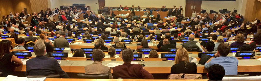 AnnaHewson1's tweet photo. "Human trafficking is simply an economic crime of opportunity " Melissa Russell @IJM #RotaryUNDay https://t.co/tzphYTDKhF
