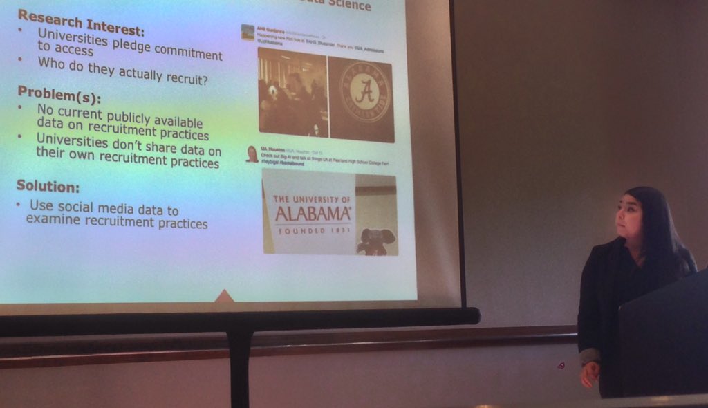 globalodeon's tweet photo. Using #bigdata in #highered research. - Karina Salazar #ASHE2015 #ASHE15 https://t.co/cp11Kr6yNO