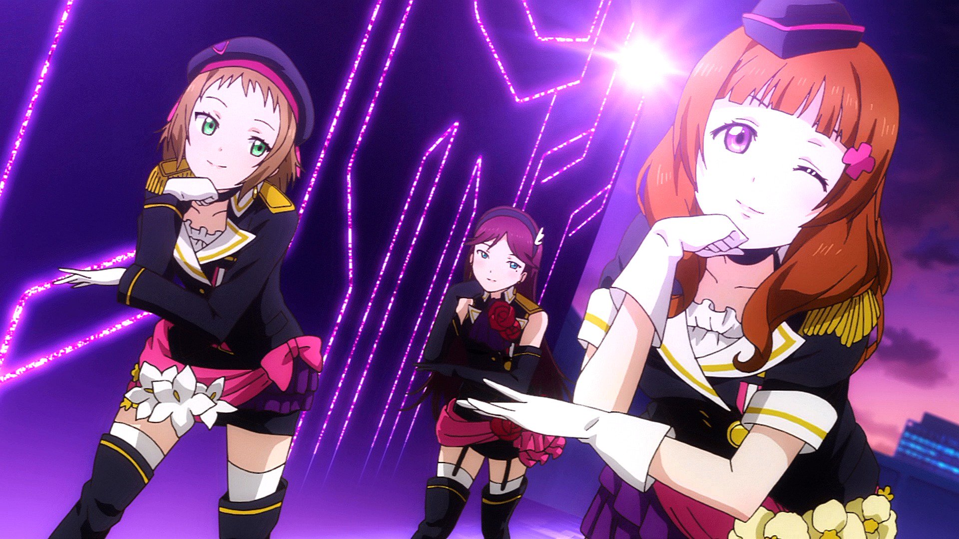 アニミスク ラブライブ 2期 Shocking Party ノリのいい曲に最高の映像 この勢いのあるカット割りには感動したなあ T Co Is41y3c40o Twitter