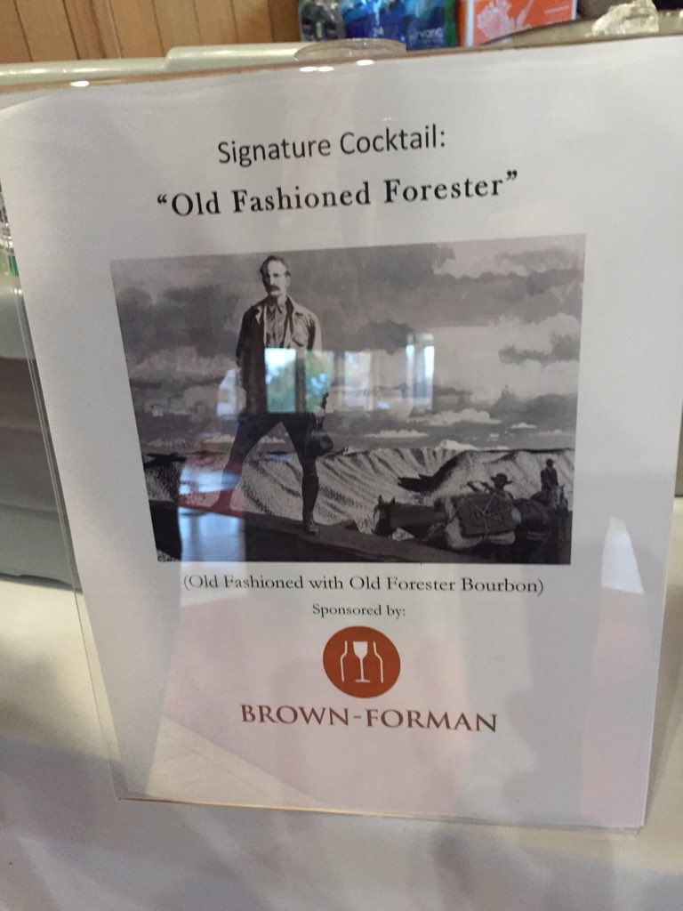 KirkSiegler's tweet photo. I'll have what he's having? What Gifford drinks when he comes back to the Yale Forestry school #YESS_2015 https://t.co/dRTMAO1SnI
