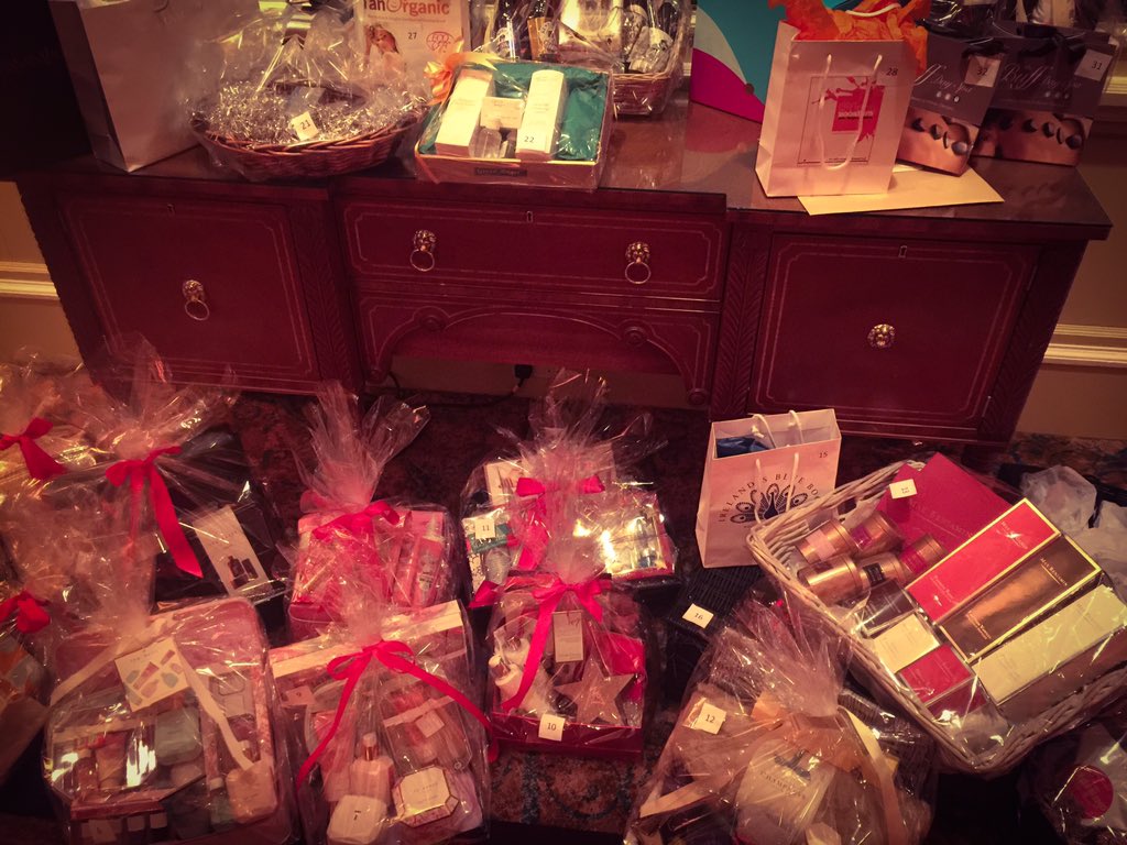 irishtatler's tweet image. Amazing raffle prizes at the ready from #maxbenjamin #no7 #tedbaker #lancome #ysl #elemis #tanorganic