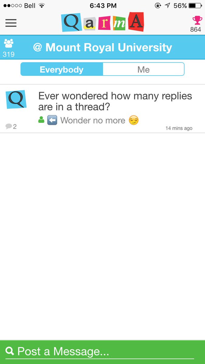 getQarma's tweet photo. New update is being released very soon! Lots of new features are coming your way! #getQarma #yyc #new #calgary #help https://t.co/Chok6mbIGJ