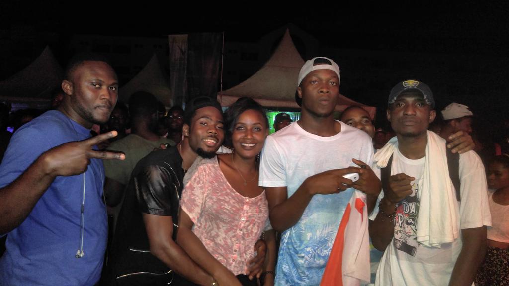 AugustLiberals's tweet photo. #BBnZLive crew @ #LegonGoPapAgain show. The B.A.R {@ELrepGH} will mount the stage soon. Cc @ghanaba_major @TRIGG_TOD https://t.co/svDOZlLZAO