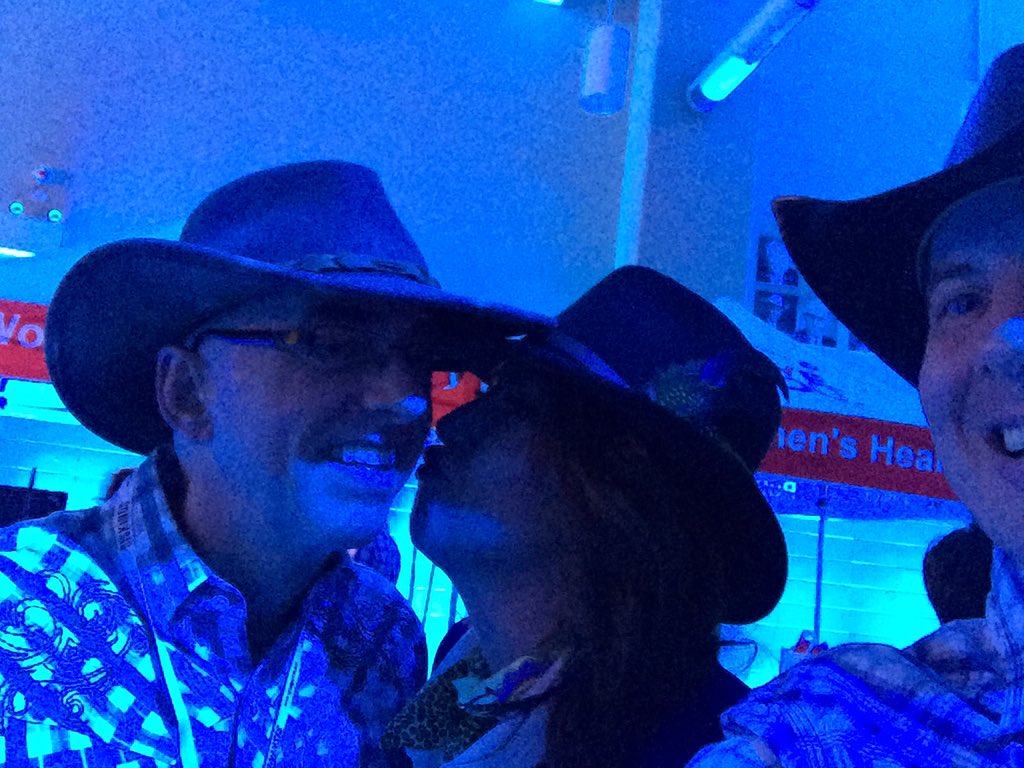 JamieHaggarty's tweet photo. Co-Chairs of LHSF Country Classic Auction - Paul Hebert &amp; Barbara Haggarty-Hebert #ccaselfie https://t.co/DyEtBGNBVj