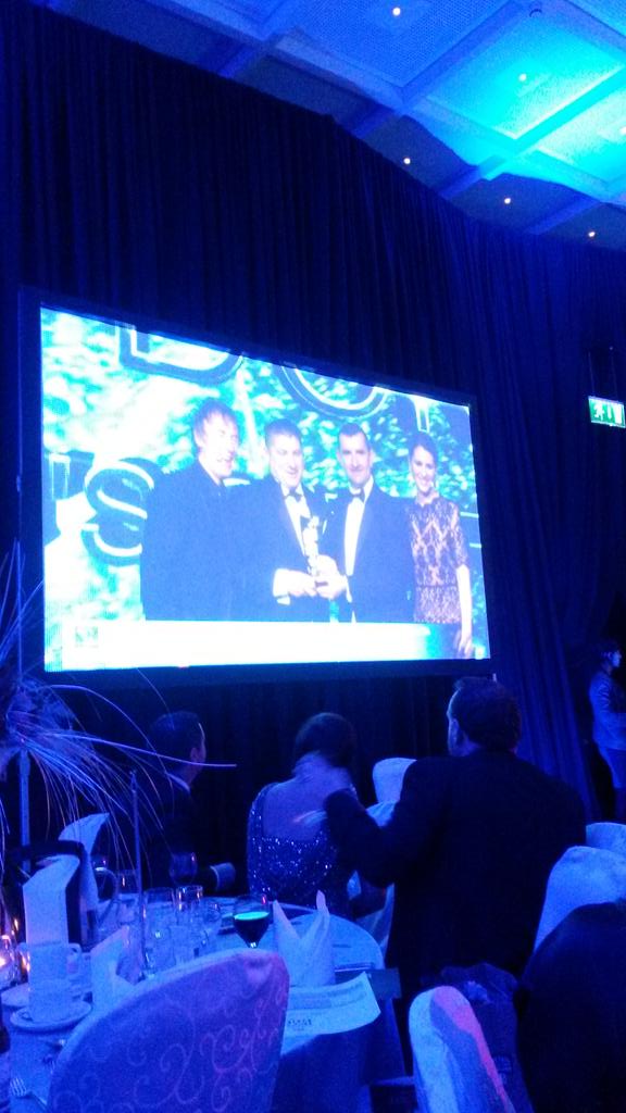 alexfreaney's tweet photo. @Stocktaking presenting  Rising Star of the year to @Svalu_Oranmore Brendan Lydon #REIAwards  #Congratulations https://t.co/iw29sBCMBY