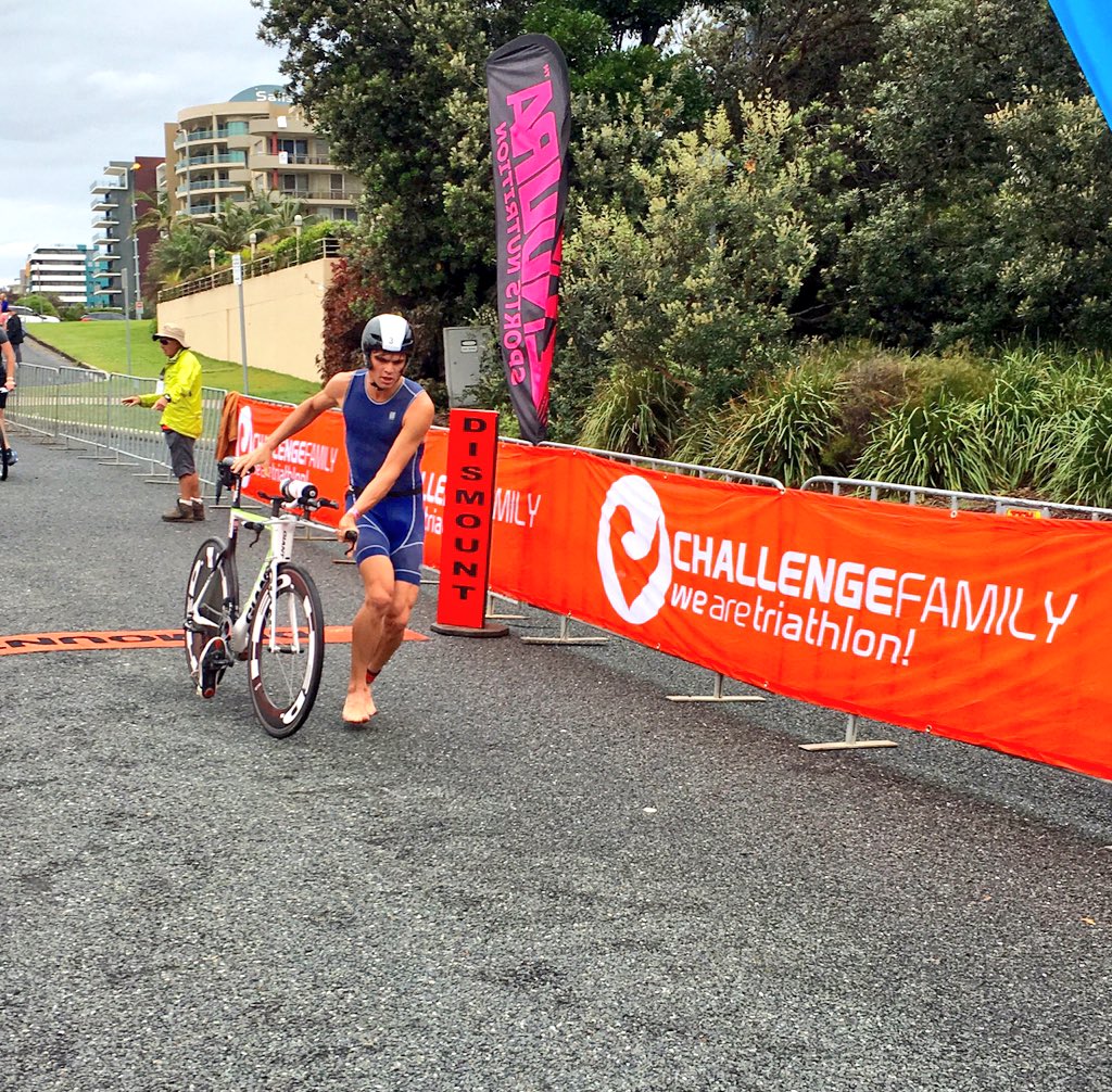 TriathlonZone's tweet photo. The lead guys #challengeforster https://t.co/CqnzYZy6jb