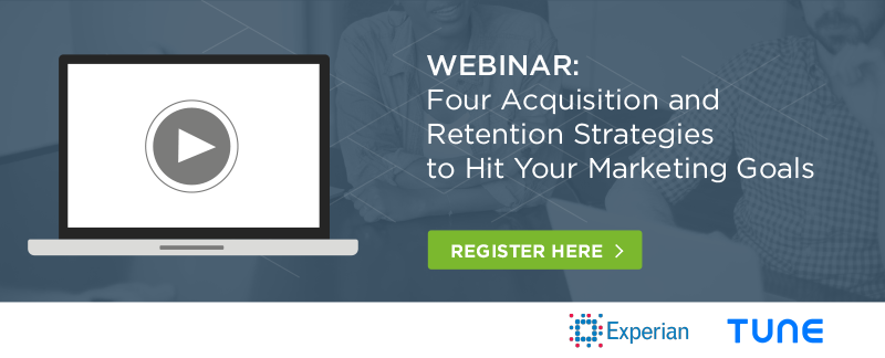 tune's tweet photo. Register for our #webinar next week on #acquitision &amp; #retention strategies w/ @experian -> https://t.co/IfvQ1apyW7 https://t.co/MEC1nCf3JO