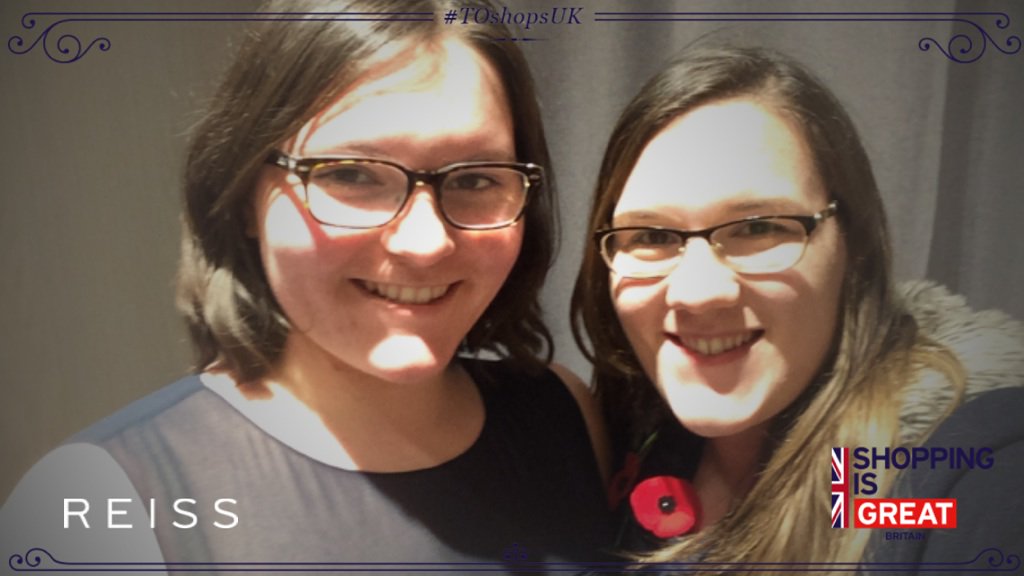 TashaMcCulloch's tweet photo. #TOshopsUK #12daysofGREAT @Reiss @UKTI_Canada Reiss at the Eaton Centre https://t.co/fJm618ujOq