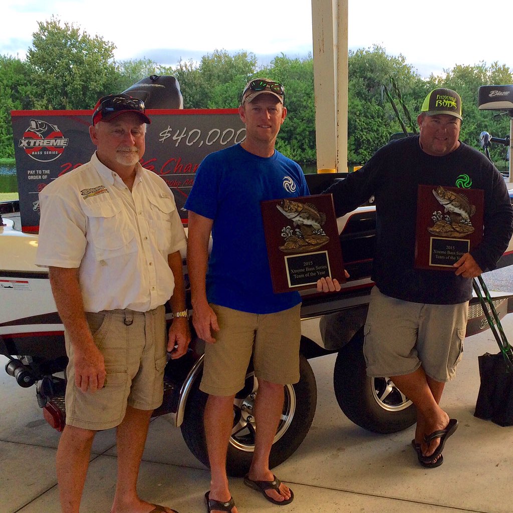 Jim Folks and Jeremy Smith won the Xtreme Team Series Championship on Lake Okeechobee today!