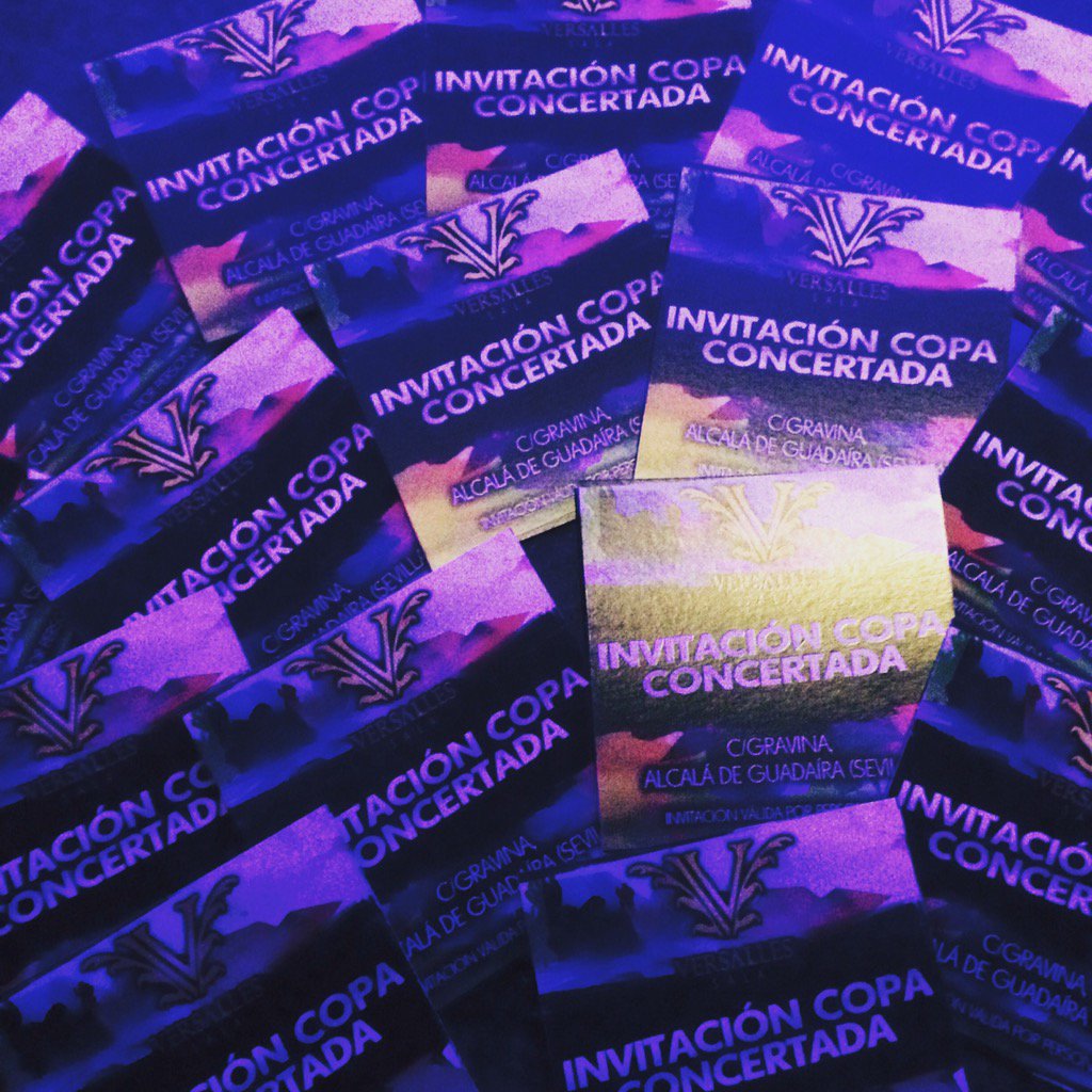 salaversalles's tweet photo. Esta noche en SALA VERSALLES invitación a copa y entrada gratuita para todos!!! https://t.co/Il9oxgrEk7