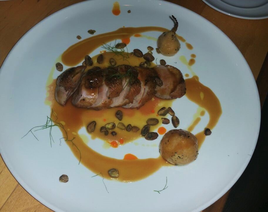 FlicksandFood's tweet photo. #20nine - #Duck Breast with #apricot demi https://t.co/kGTeK75FKg https://t.co/jyQHx62NdE